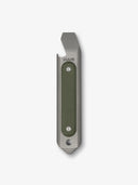 VUUS Pryus titanium pry bar, ultralight EDC multi-tool with g10 ultem scale, minimalist design for every day carry